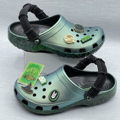 Crocs Wicked Elphaba Men's 5 Women's 7 Classic Clogs Limited Edition For Good