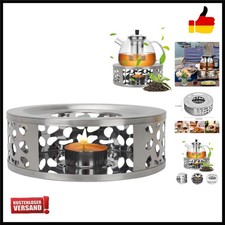 Teekanne Stövchen Edelstahl Teewärmer mit Geschnitztem Design, für Sämtliche ...