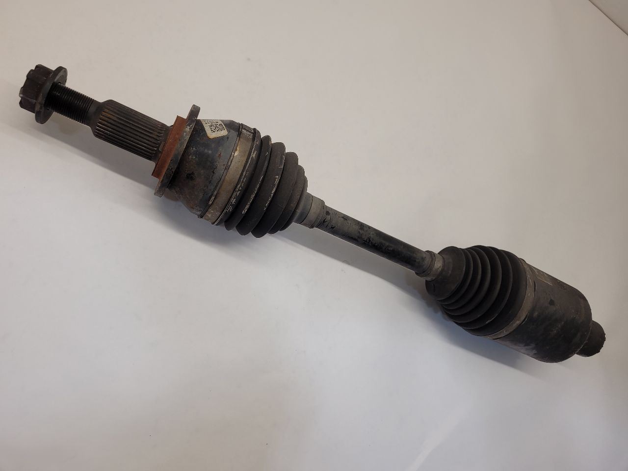 14 JEEP CHEROKEE LH Driver Axle Shaft Rear Axle Single Speed Transfer Case 