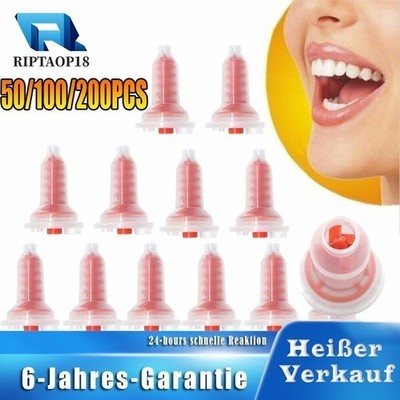 Dental Impression Mixing Tips Dental Intra Oral Tips für 3M ESPE Pentamix Rot
