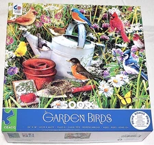 Ceaco - Garden Birds - 500 Piece Jigsaw Puzzle 24 x 18 