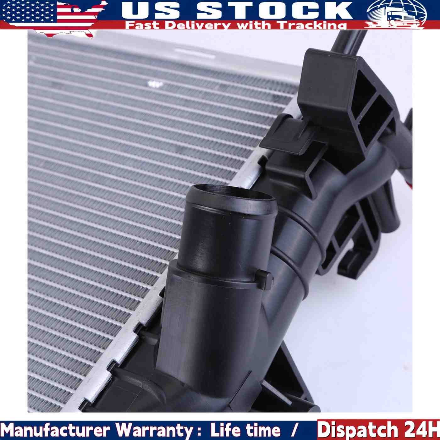 Maserati Ghibli 2017-2020 Radiator P/N 670109996