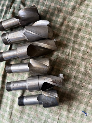 Job lot 6 Threaded Shank HSS End Mills Slot Drills Various Sizes Presto etc - Picture 4 of 9