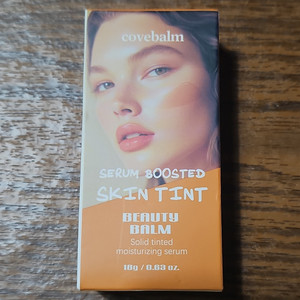 coverbalm Serum Boosted Skin Tint Beauty Balm Glowy Buildable Serum Solid 0.63oz