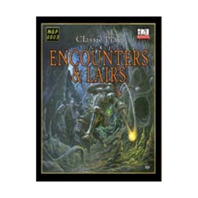 Mongoose d20 RPG Book of Encounters & Lairs VG+/NM