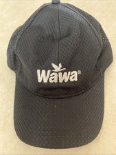 Wawa Black Mesh Adjustable Hat