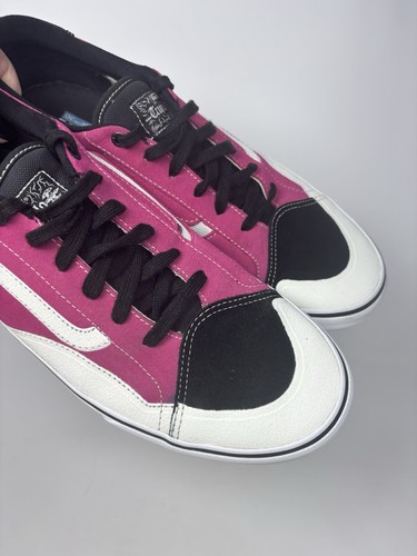 Vans TNT Advanced Prototype Tony Trujillo Pink Black Suede Sneakers Mens Size 13 - Picture 7 of 24