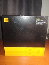 2 Vintage Kodak Carousel Slide Tray Transvue 80 NOS