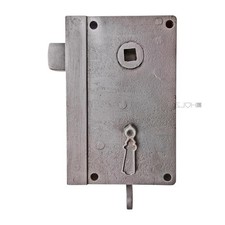 Castello Scatola Antico Acciaio Vecchio Porta Destra Serratura Porta 50/8.5/68