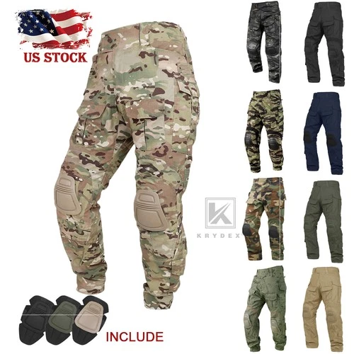 KRYDEX Gen3 Combat Trouser with Knee Pads Tactical Clothing Army Uniform Pants
