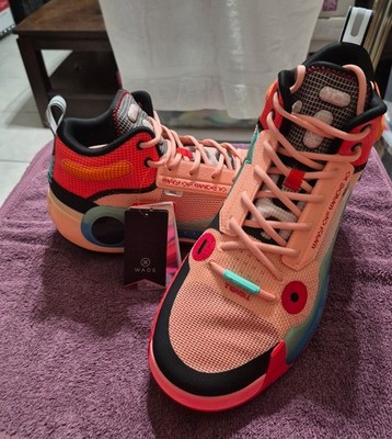 Li-Ning WAY OF WADE 10-ART Men's Mid Top Basketball Shoes ABAS115-8 size 9.5