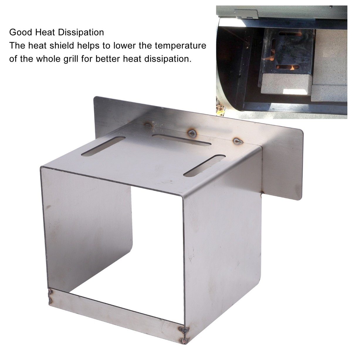 JY Pellet Grill Heat Baffle Stainless Steel Heat Diffuser