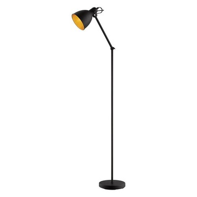 Eglo 203448A Priddy 2 63'' Tall Floor Lamp - Black