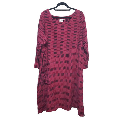 Marketplace Handwork of India Dress Womens 2W/US 22-24 Lagenlook Boxy Boho
