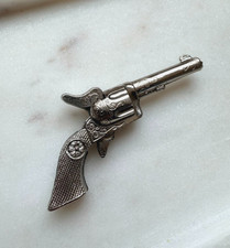 Vintage Miniature Toy Revolver Colt Pistol 50s - Ornate Scroll -  Fully Working