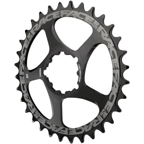 Plato ancho estrecho RaceFace: montaje directo compatible con 3 pernos, 30t, negro Foto 4 de 4