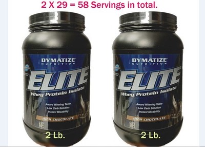 2 Bottles of Elite whey Chocolate 2 Lb., MT. 100% Beef Protein Vanilla 2 Lbs.