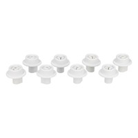Easypart Passend FüR Europart 10021865 Neu Alternativ Korbrolle Unterkorb 8StüCk