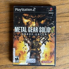 Metal Gear Solid 3: Snake Eater Sony PlayStation 2 PS2 Game COMPLETE CIB