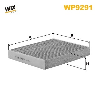 WIX FILTERS WP9291 filter, cabin air for,DAIHATSU,ELARIS,JAGUAR,LAND ROVER,LEXU