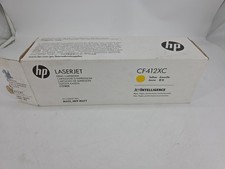 HP 410X CF412X CF412XC Yellow Toner Cartridge Genuine OEM New QTY O