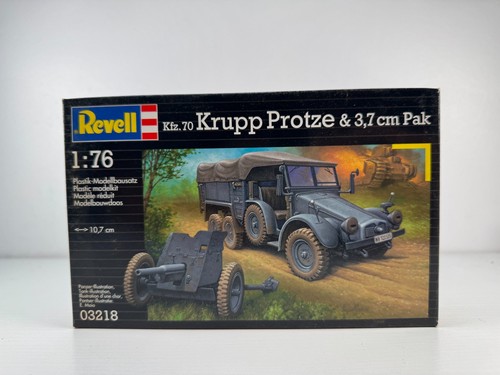 Kit Maquette Eduard 1:35 Krupp-Protze Avec Canon 3.7cm PaK - Neuf, Modèle Militaire