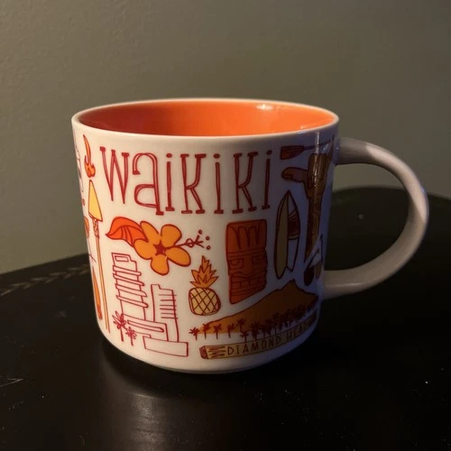 Starbucks Mug Retired WAIKIKI Been There Across The Globe Series