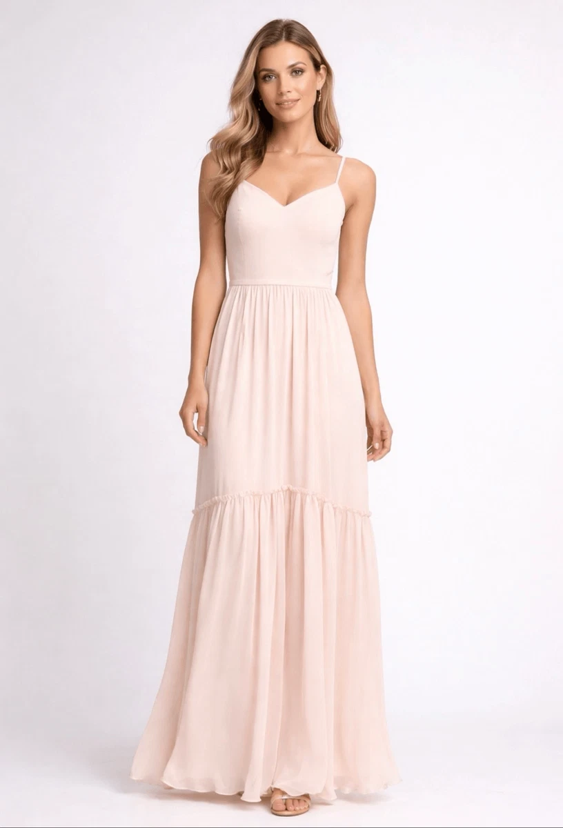 theia bridesmaid dresses for sale trim gown with pleated camel Birthday Dress For Parents Color:Perri