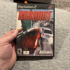 Burnout PS2 Sony PlayStation 2, 2001 Complete w/ Registration Card - TESTED