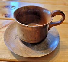 Myrtle Wood Tea Coffee Souvenir Small Cup and Saucer Vintage