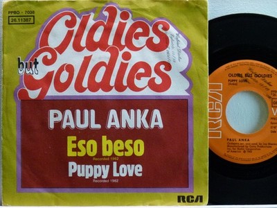 Paul Anka -Eso Beso / Puppy Love  D-1976  RCA PPBO-7038  wocl.