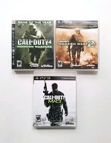 Call of Duty: Modern Warfare Trilogy (Sony PlayStation 3, 2007-2011) CIB
