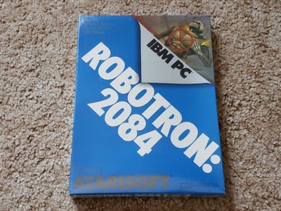 Robotron 2084 Atarisoft IBM PC Brand New Sealed PC Booter Robotron: