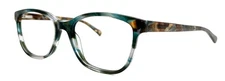 NEW CHELSEA MORGAN CM 8007 BL/BR BLUE BROWN AUTHENTIC EYEGLASSES 55-18-140