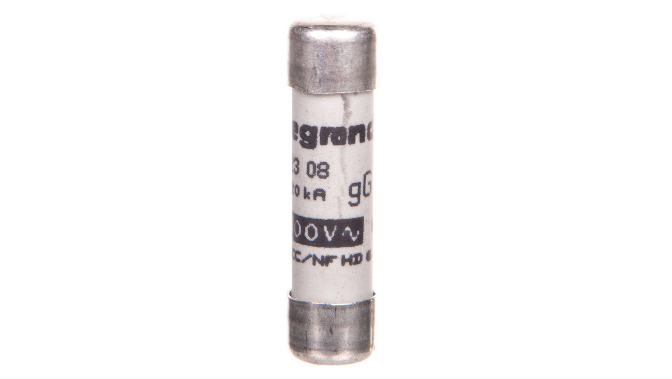 Cylindrical fuse insert 8.5x31.5mm 8A gG 400V 012308 /T2UK