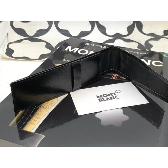 Montblanc Pen Pouch Case Jet Black Genuine Leather Vintage Montblanc Pen Pouch Case Jet Black Genuine Leather Vintage