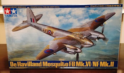 Tamiya | De Havilland Mosquito FB Mk.VI/NF Mk.II #61062 Scale 1/48 | BRAND NEW!