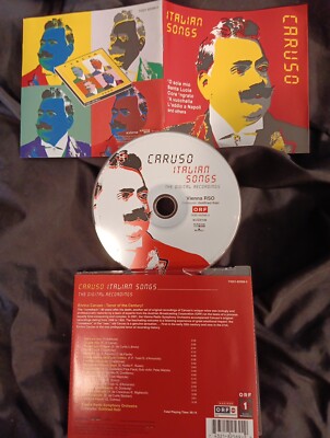 CARUSO ITALIAN SONGS Enrico Caruso- CD LIKE NEW Mint BRAND NEW CASE