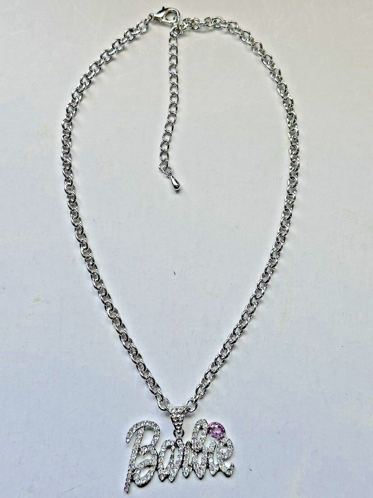Barbie Necklace With Pendant Silver Chain Assorted Sizes Great Gift for Girls