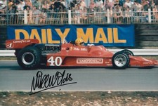 Mike Wilds Hand Signed 12x8 Photo F1 Autograph Team PR Reilly