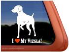 I Love My Vizsla|High Quality Vinyl Hungarian Vizsla Gun Dog Decal Sticker