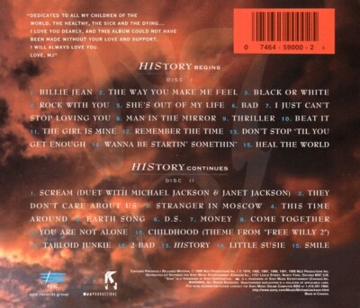 Michael Jackson - History - 2 CD Remastered - NEW & SEALED | eBay