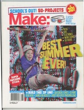 MAKE Magazine Best Summer Ever! 2012 3-D Issue New Condition