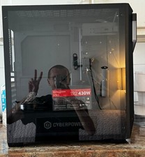 CYBERPOWERPC MID TOWER gaming case with Thermaltake TR2 430W