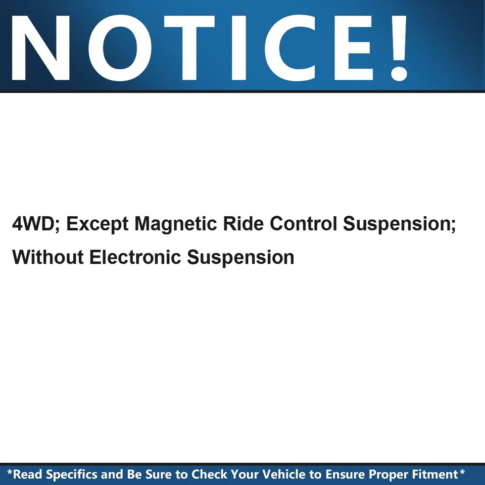 4WD Front Struts + Rear Shock + Sway Bars for Chevy GMC Silverado Sierra 1500 - Image 2 of 4