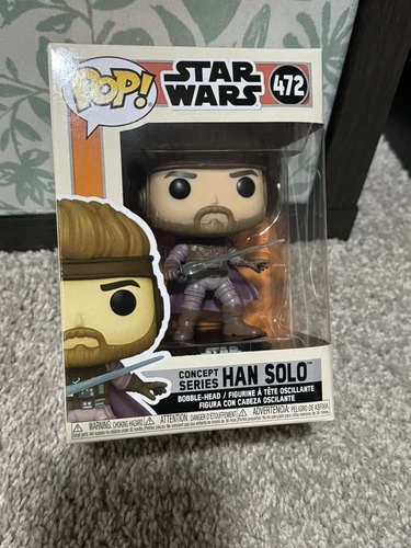 Funko Pop! Star Wars Han Solo CONCEPT SERIES #472 NEW IN BOX