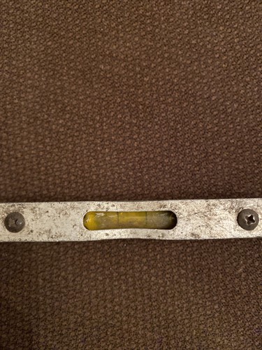 Vintage Disston Aluminum Torpedo Level (9") Bent Top g Used Nice - Picture 6 of 12