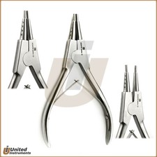 Heavy Duty Ring Opening Plier 3 Notches Captive Bead Ring Opener Body Piercing