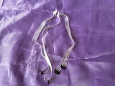 WOMEN Clear Bra Straps Invisible Transparent Adjustable ONE SIZE Bra Strap New