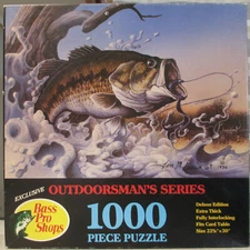 OUTDOORSMAN SERIES BASS PRO SHOP BY TOM CRAIN - Complete - PUZZLE